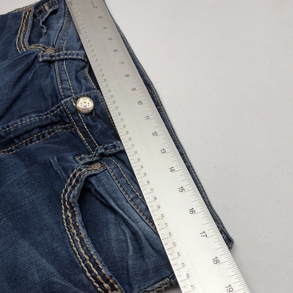 VINTAGE SILVER SUKI SKINNY JEANS SZ18x31 ⭐️ - Picture 10 of 12
